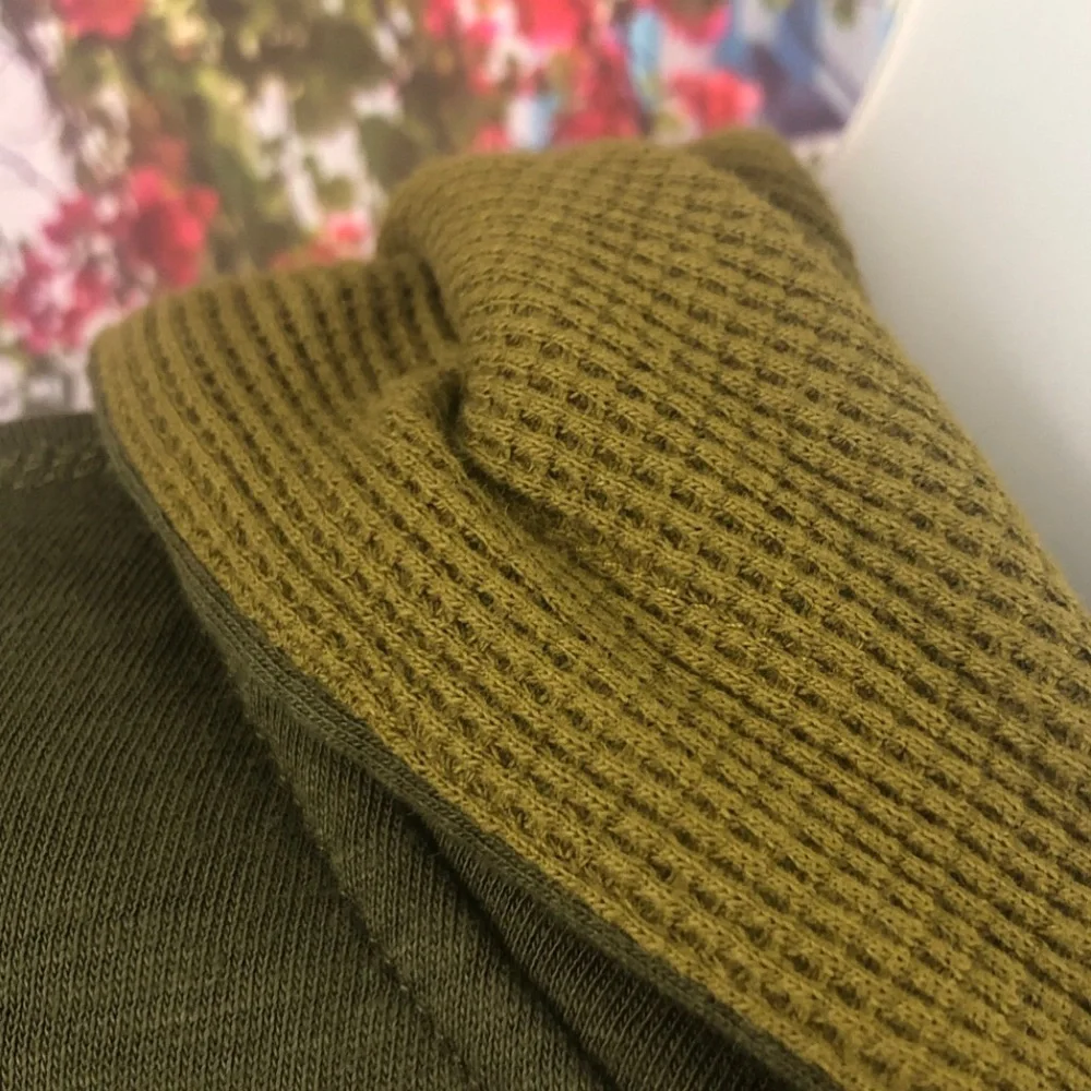 NWT J. Crew Olive Green Jacket Hoodie